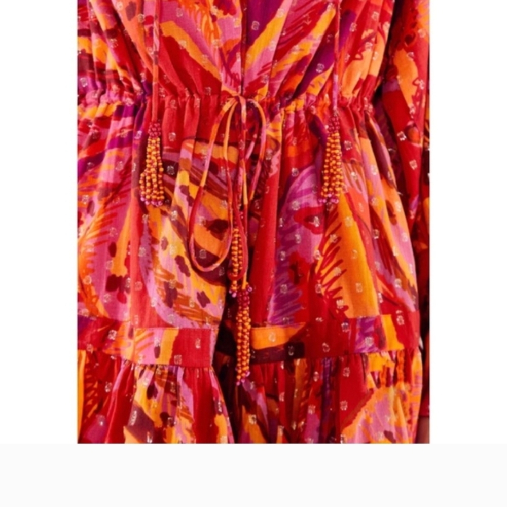 FARM Rio Multicolor Long Sleeve Dress - Picture 2 of 14